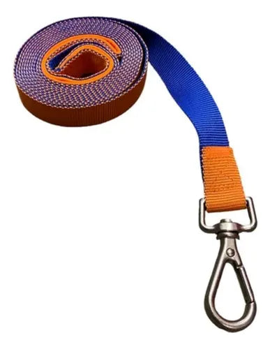 Correa Plana Larga Resistente Para Perros 6 Metros X 3.8 Cm