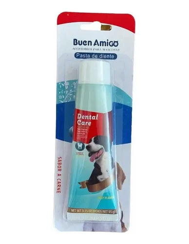 Pasta De Dientes Para Perros Sabor A Carne 95 Gr