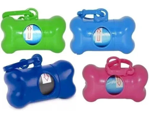 Dispensador De Bolsas Para Desechos De Perros Tipo Hueso
