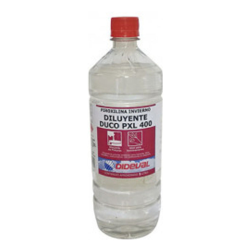 Duco Pxl 400 Piroxilina Invierno 1 Litro Diluyente Dideval Transparente
