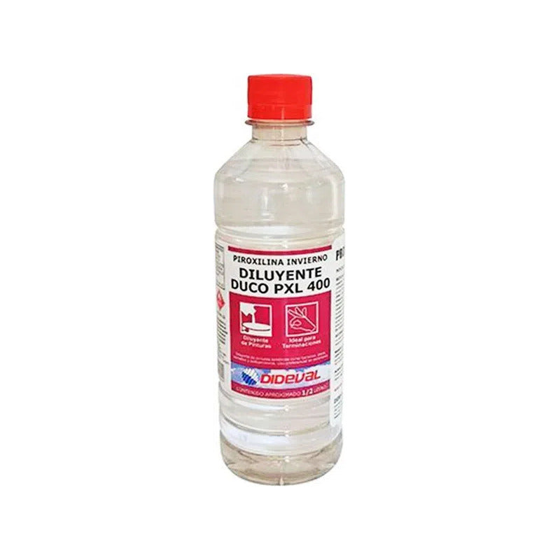 Duco Pxl 400 Piroxilina Invierno 1 Litro Diluyente Dideval Transparente
