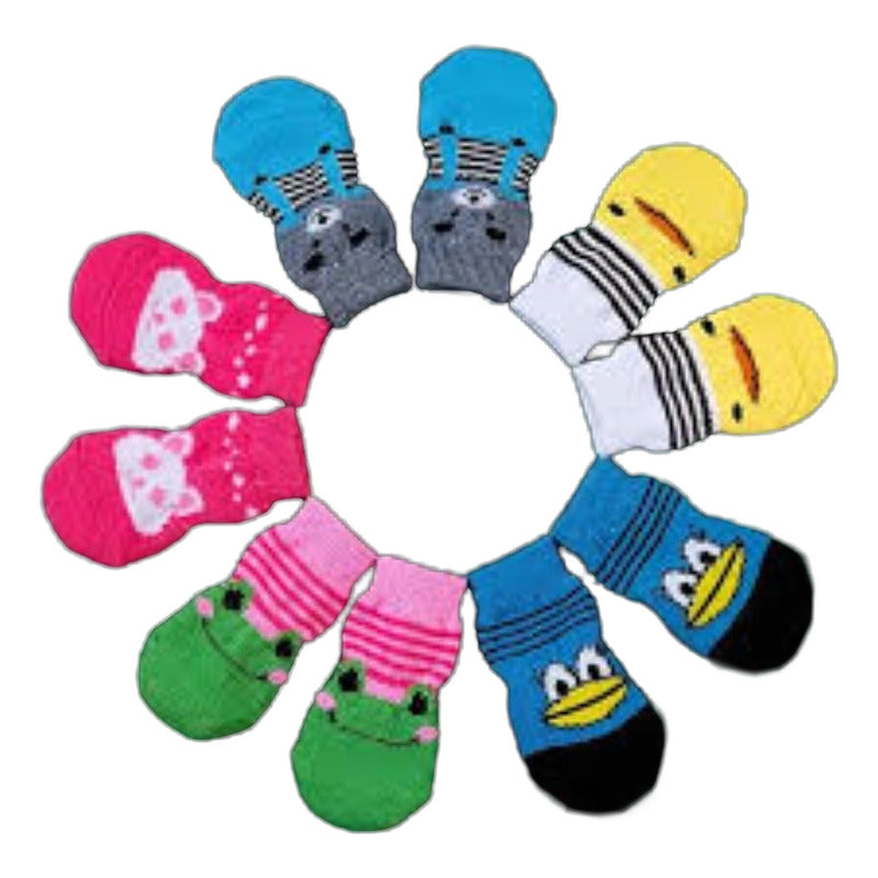 Calcetines Para Perros Talla Xl Variado