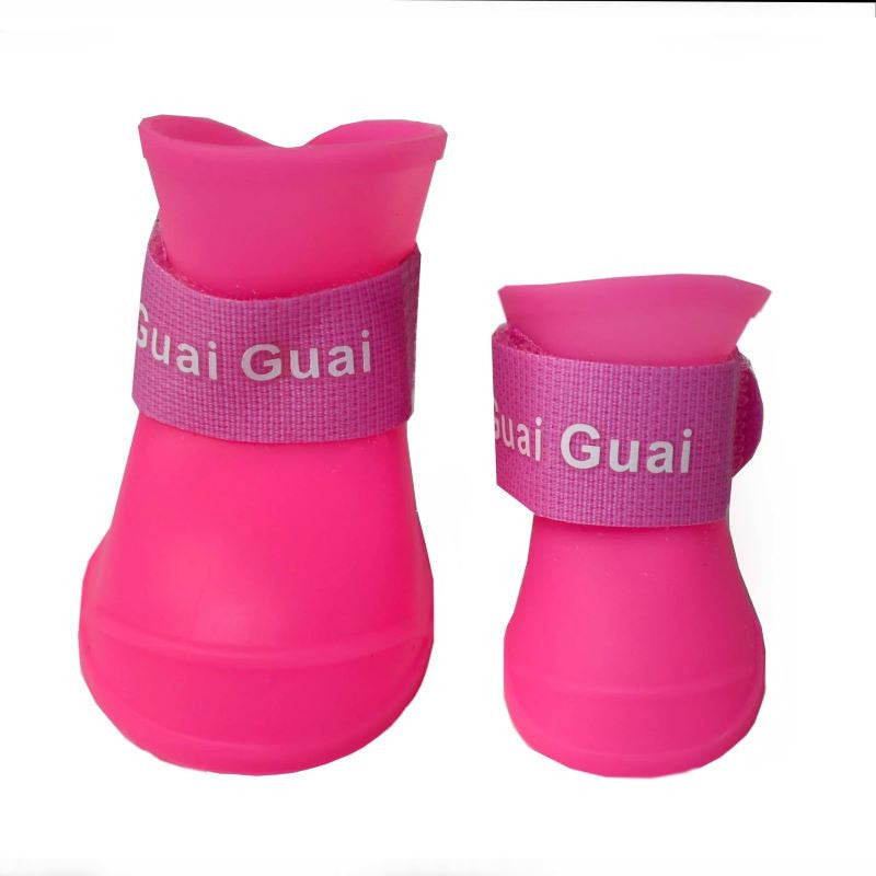 Botas Zapatos Antideslizante Impermeable Mascota Perro M
