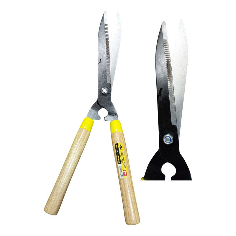 Tijeras Podar Y Cortar Pasto Arbusto 12 Pulgadas Jardinera Amarillo