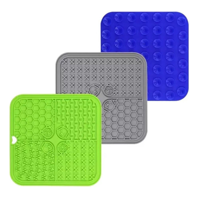 Lick Mat Alfombra Comedero Interactivo Anti Estrés
