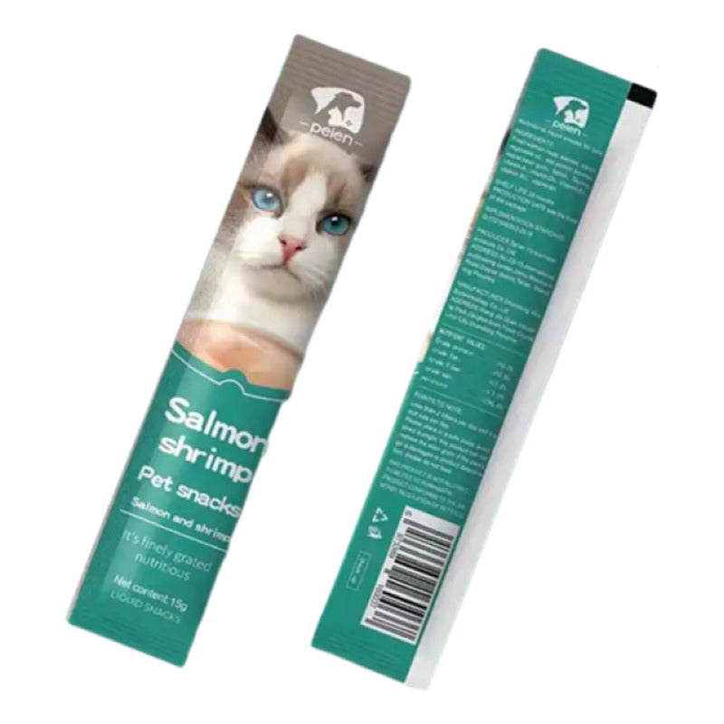 Snack, Golosinas, Comida Húmeda Gatos Atún Salmón Pollo 3 Un