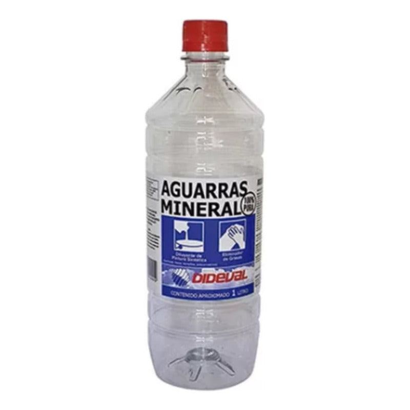 Aguarras Mineral Dideval 1 Litro Disolvente Transparente
