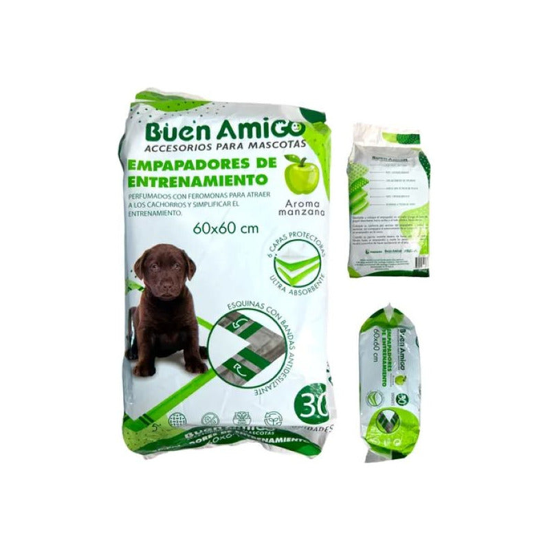Sabanillas Para Mascotas 60x60cm Aroma Manzana