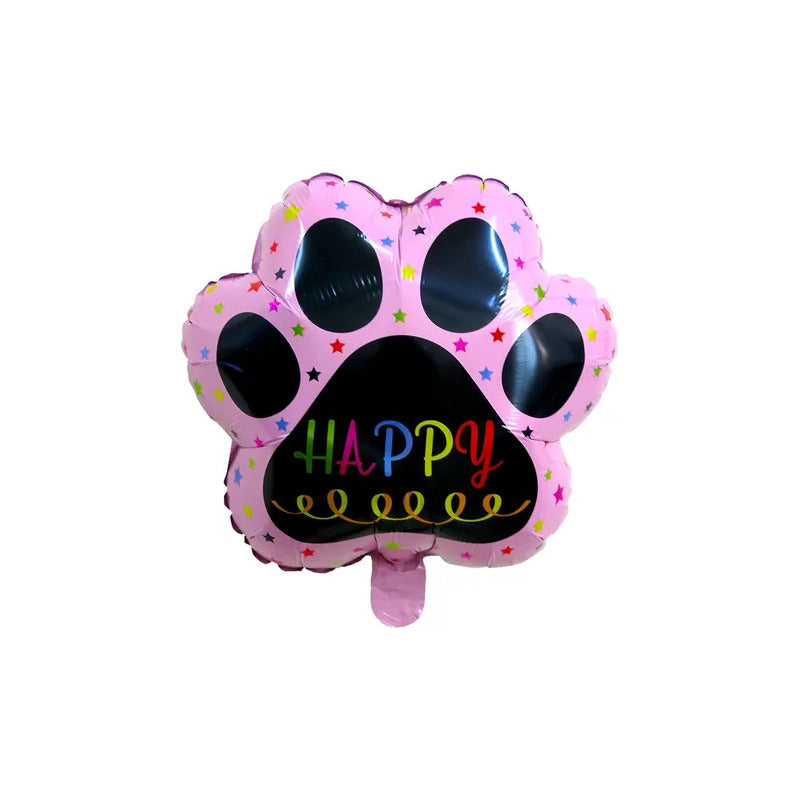 Globo De Cumpleaños Para Mascota Modelo Patita Rosa