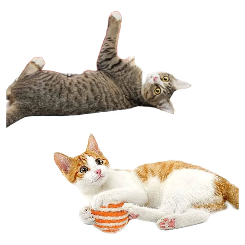 Pelota Para Rascar Gatos, Juguete Ecológico