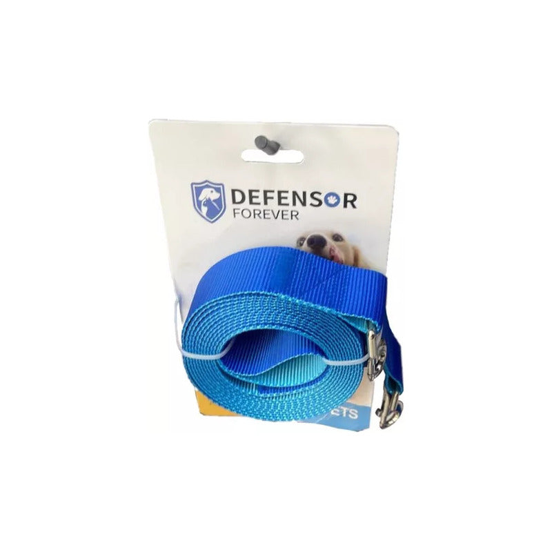 Correa Plana Larga Resistente Para Perros 1.5 Metros X 2,5cm