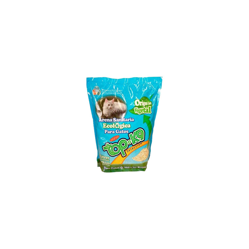 Arena Sanitaria Ecológica Top-k9 2 Kg Aroma Natural