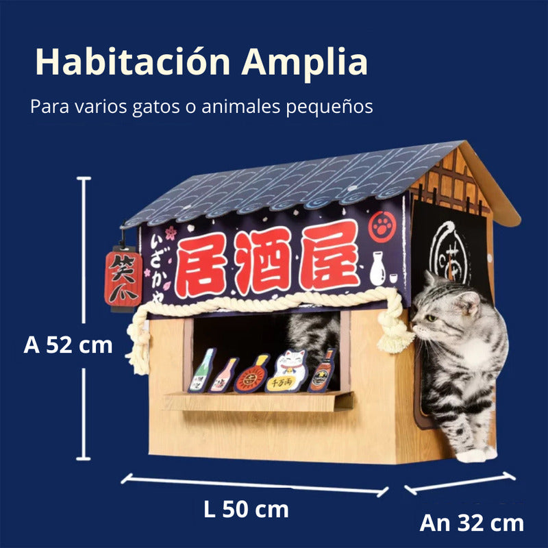 Casa Rascador Multiuso Izekaya Bar Azul