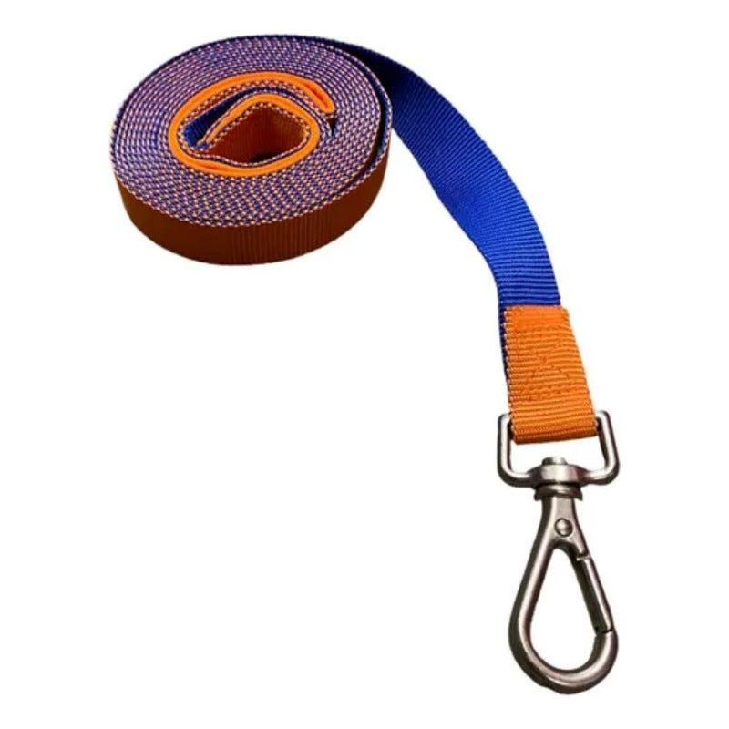 Correa Plana Larga Resistente Para Perros 6 Metros X 3.8 Cm