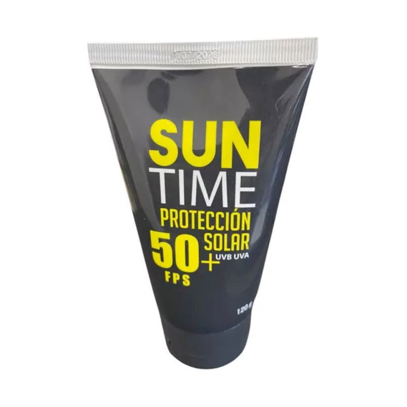 Bloqueador Solar Suntime 50+ Fps 120 G