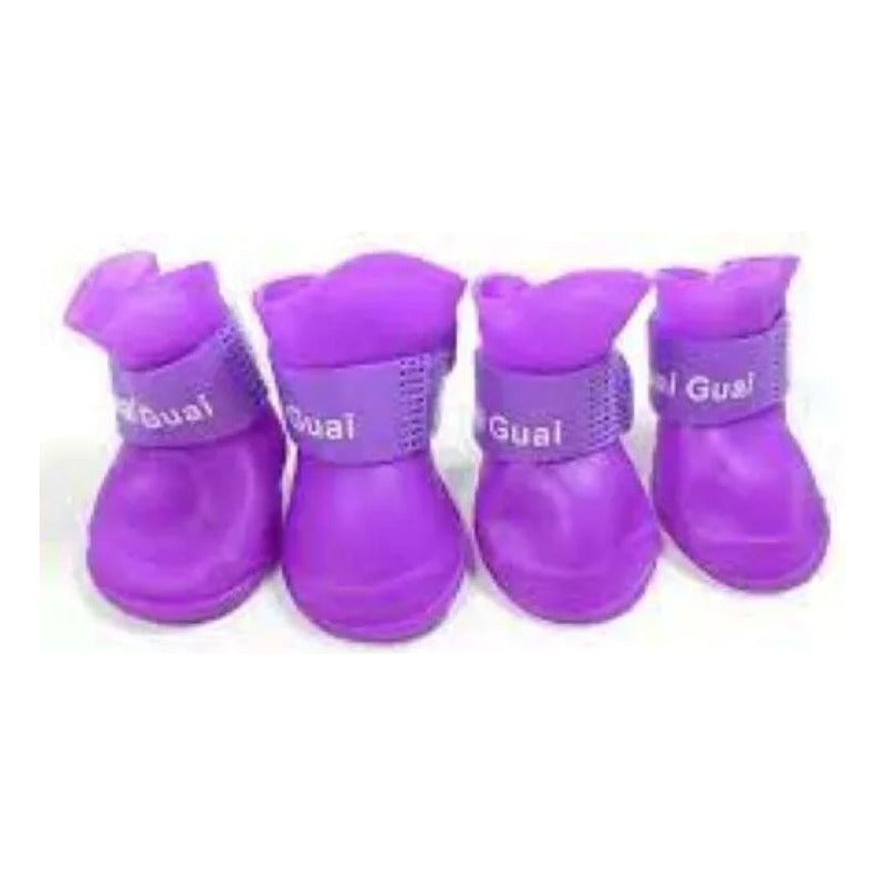 Botas Zapatos Antideslizante Impermeable Mascota Perro L