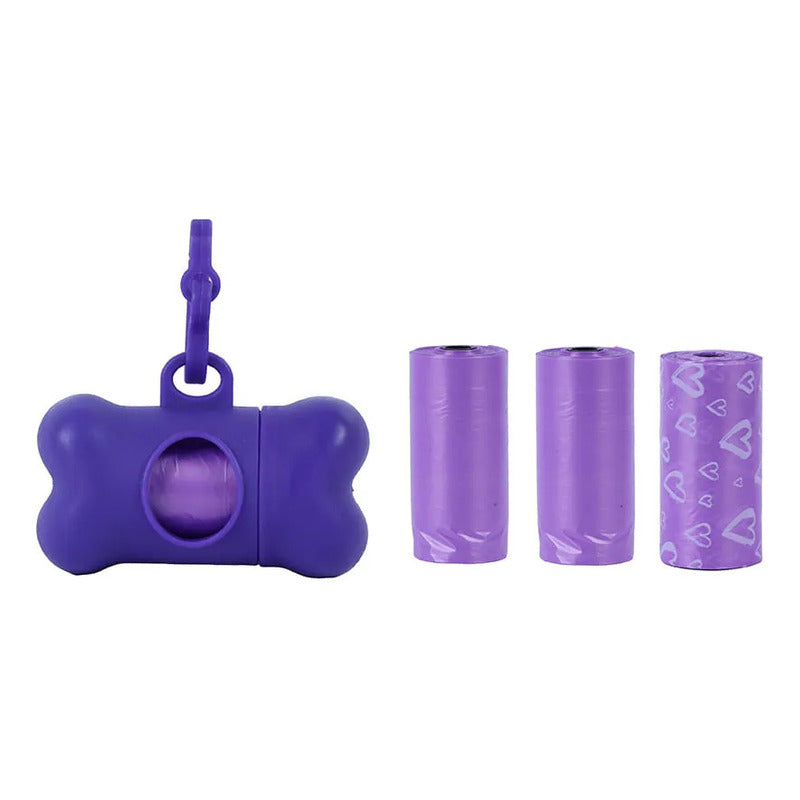 Dispensador De Bolsas Para Desechos De Perros Tipo Hueso