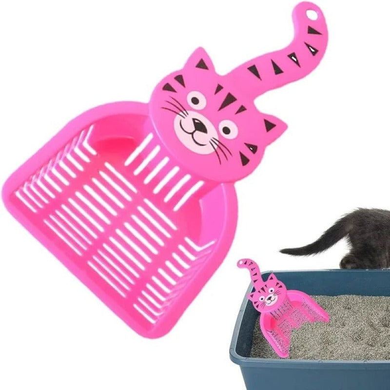 Pala Para Arena Para Gatos Diseño Ergonómico Resistente