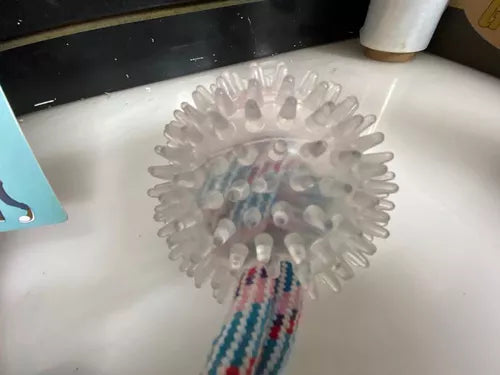 Juguete Para Perro Interactivo Con Cuerda Y Pelota