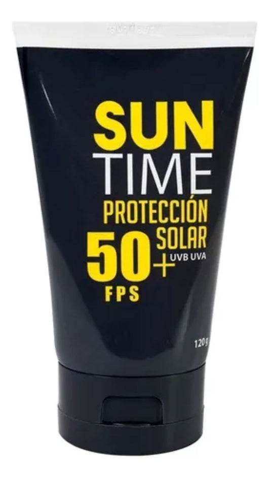 Bloqueador Solar Suntime 50+ Fps 120 G