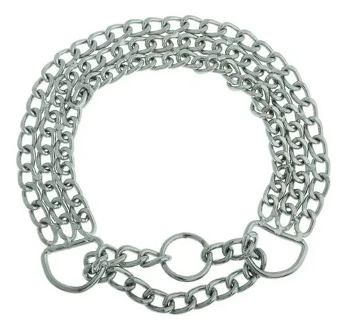 Collar Ajustable De 3 Filas Para Canino 3.0 Mm X 60 Cm