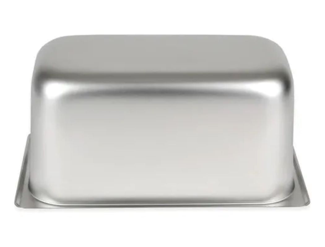 Bandeja Contenedor Gastronomico Acero Inox 1/4 X 10 Cm