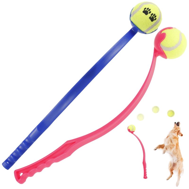 Lanzador De Pelota Para Perros Para Grandes Distancias Rojo