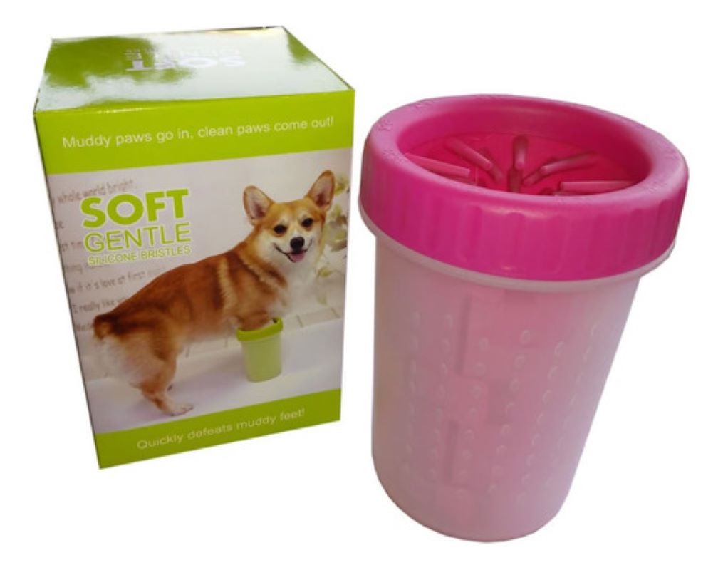 Lava Limpiador De Patas Para Perros Pequeños Limpia Patitas