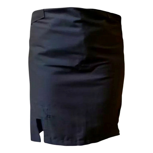 Delantal Profesional Mandil Corto Negro Negro Liso