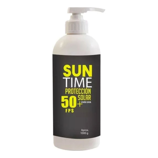 Bloqueador Solar Suntime 1 Lt Factor 50 + Con Dispensador