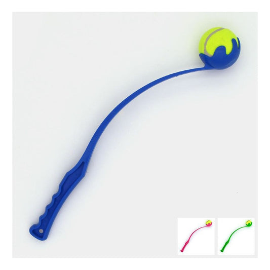 Lanzador De Pelota Para Perros Para Grandes Distancias Azul