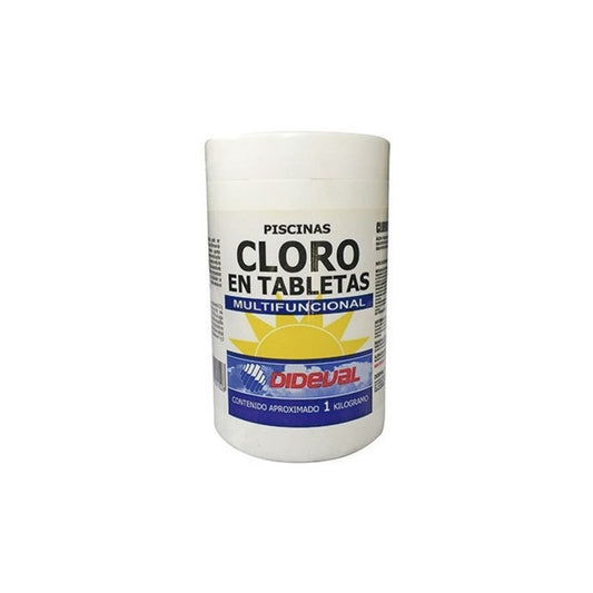 Cloro Para Piscinas En Tabletas Triple Acción 1 Kg