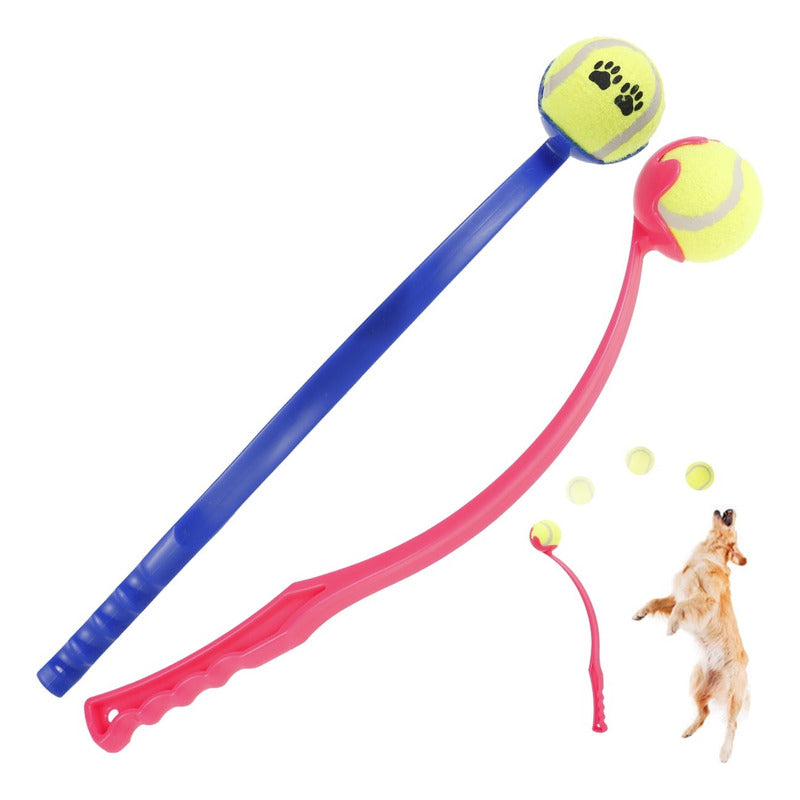 Lanzador De Pelota Para Perros Para Grandes Distancias Rojo