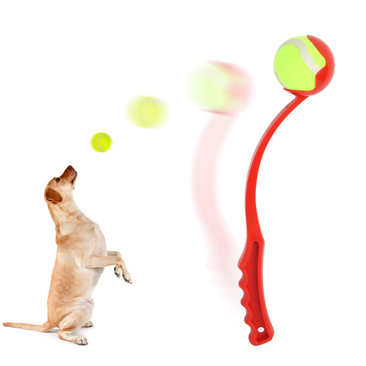 Lanzador De Pelota Para Perros Para Grandes Distancias Rojo