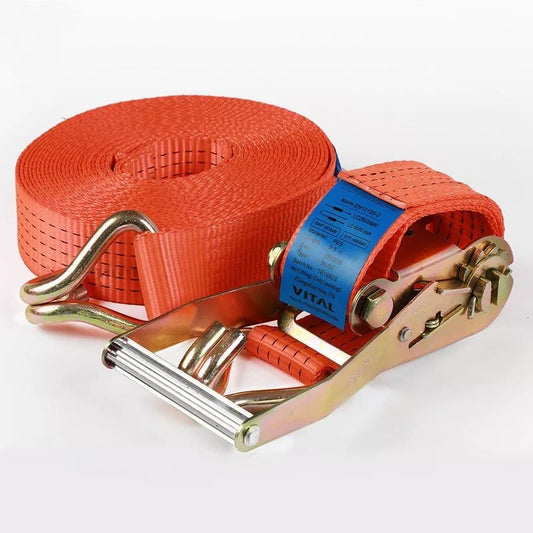 Eslinga Cinta Amarre Con Ratchet 2 Pulgada X 10 M
