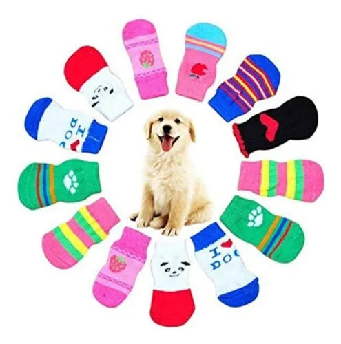 Calcetines Para Perros Talla L