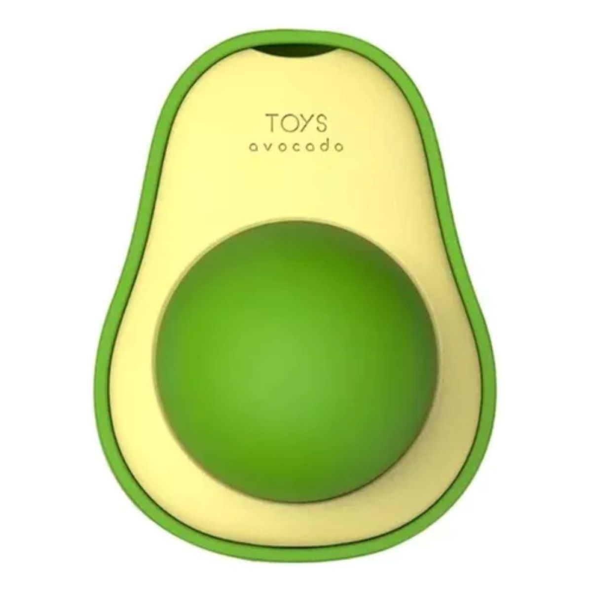 Juguete Palta Interactivo Bola Con Hierba Gatera Color Verde