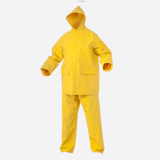 Traje De Agua Jardinera Amarillo Pvc